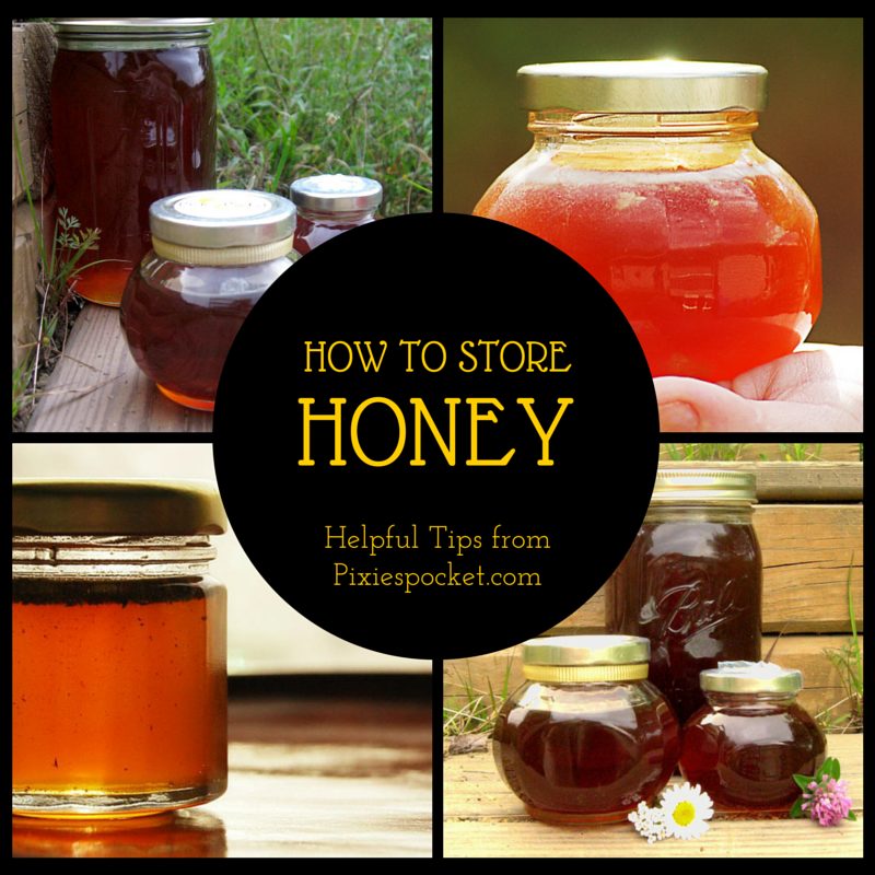 storing honey