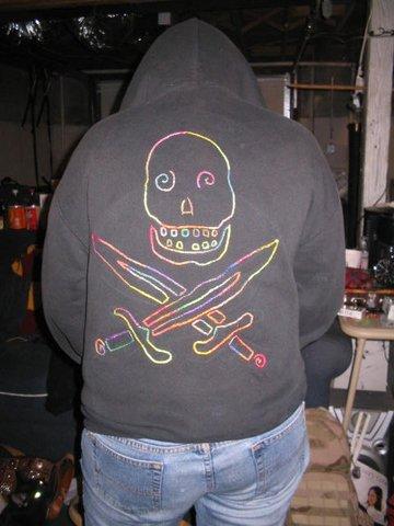 skully hoodie