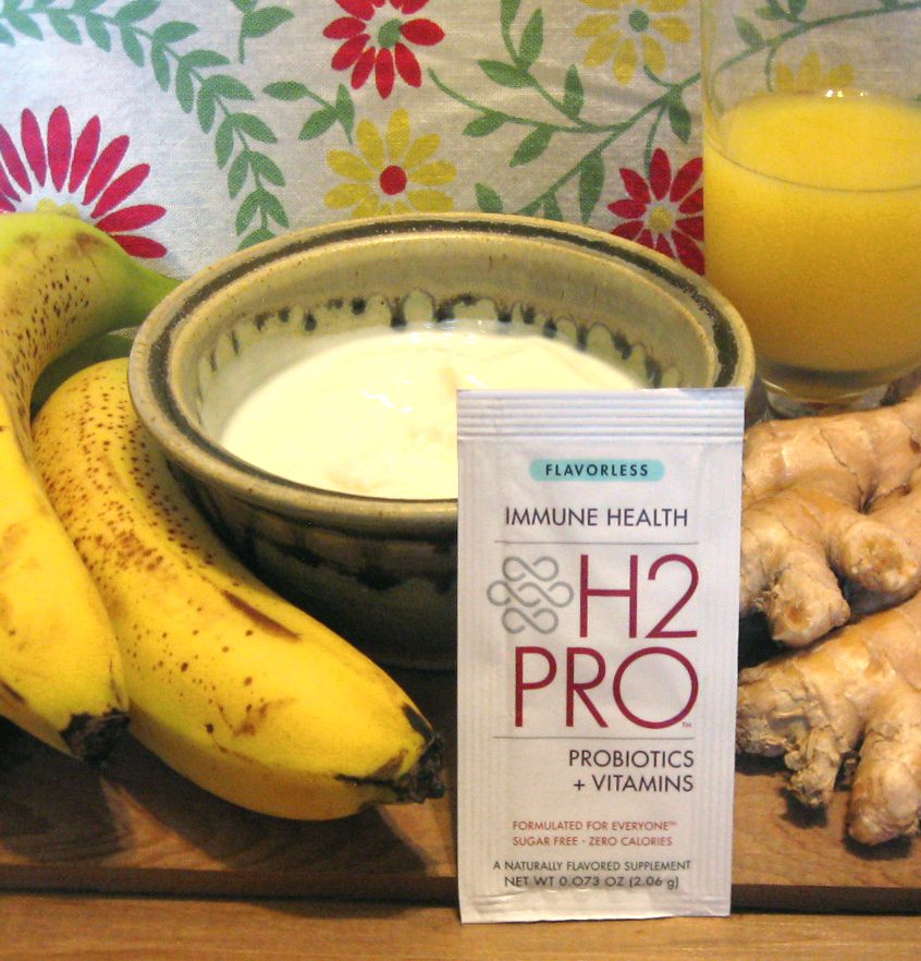 H2PRO Probiotics + Vitamins: Recipe, Review and Giveaway!
