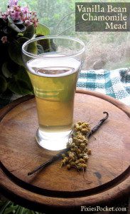 vanilla bean chamomile mead by pixiespocket.com