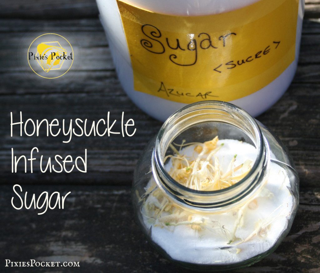 Honeysuckle infused Sugar