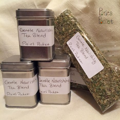 Gentle Nourishing Tea Blend from Pixiespocket.com