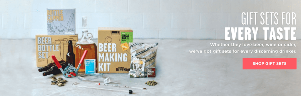 brooklyn brew shop beer brewing kits - from the pixiespocket.com 2018 foodie gift guide