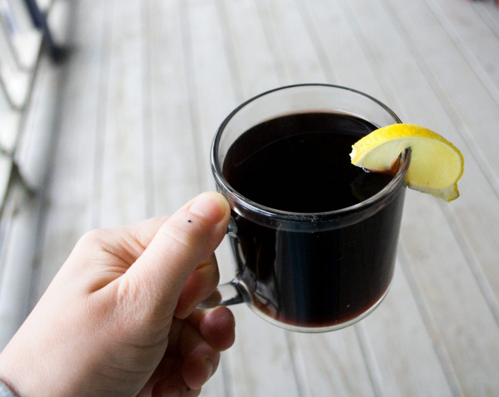 Herbal Hot Toddy with Mint-Infused Bourbon and Elderberry Cough & Cold Tea from Pixiespocket.com: Hot toddies can be deliciously simple, but with a few quick DIY projects, you can make it a little better! Try this toddy with mint-infused bourbon and an elderberry cough and cold infusion. Inspired by Grow Forage Cook Ferment's new book, Healing Herbal Infusions!