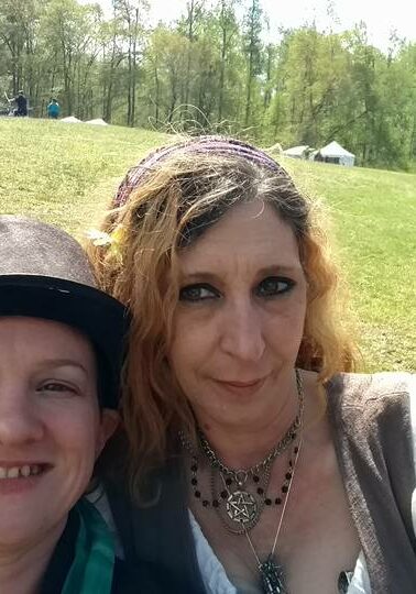 Me and Madam Tess at Festival of Legends
