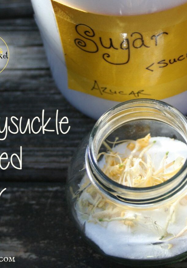 Honeysuckle infused Sugar