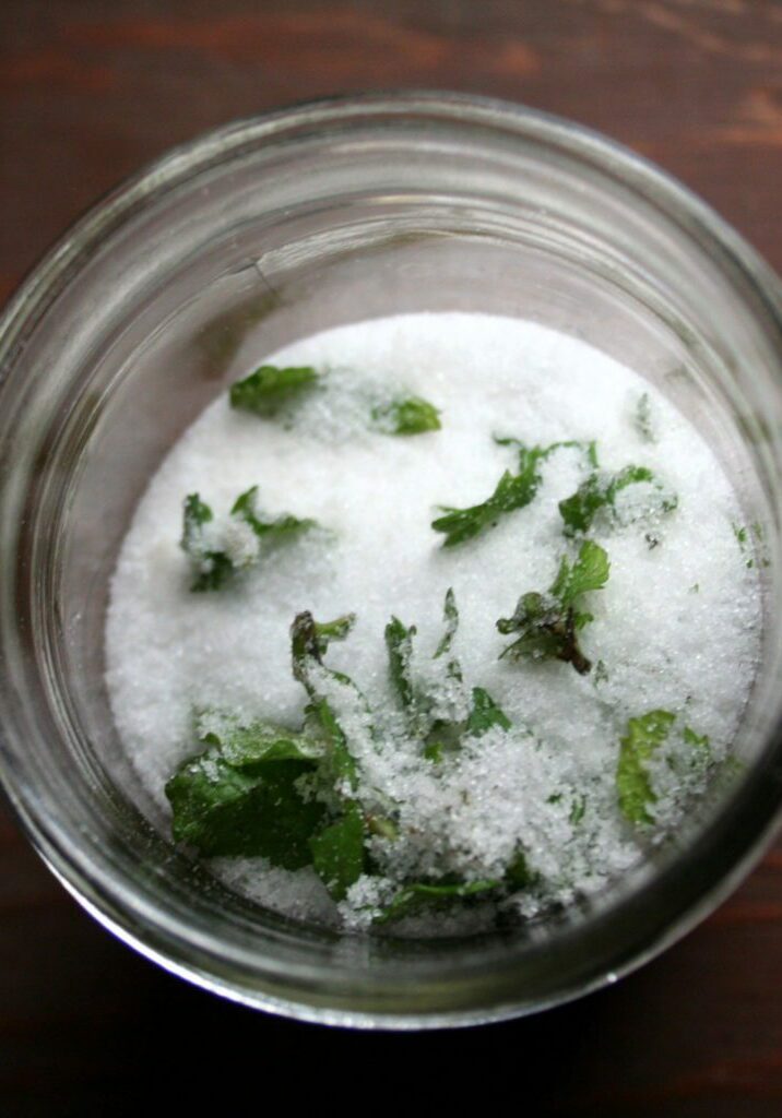 mint sugar