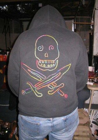 skully hoodie