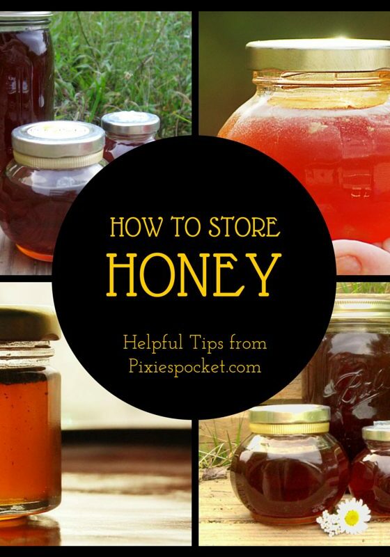 storing honey